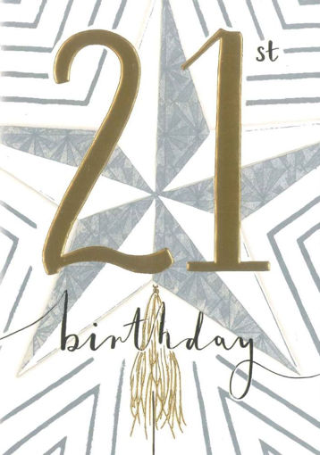 Picture of 21ST BIRTHDAY CARD